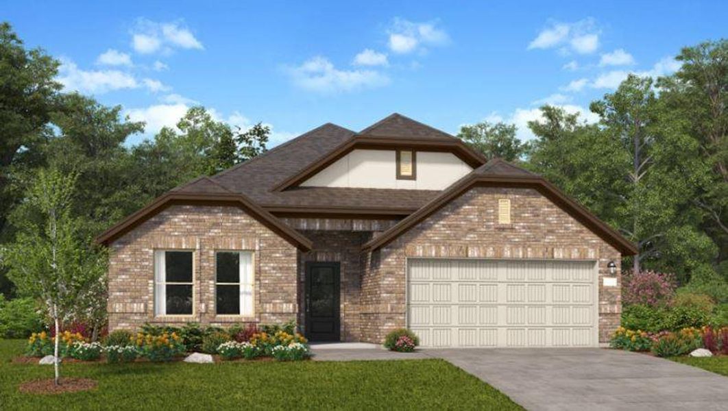 New construction Single-Family house 4334 Liberty Ranch Way, Baytown, TX 77521 Marigold- photo