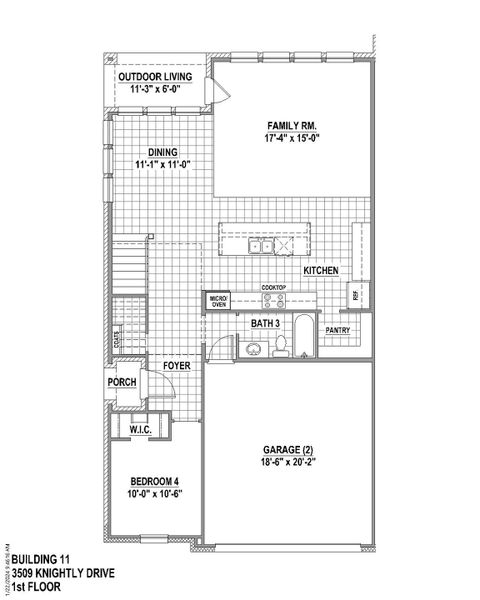 New construction Duplex house Building 11 Unit 1, 3733 Dame Cara Way, Lewisville, TX 75056 - photo