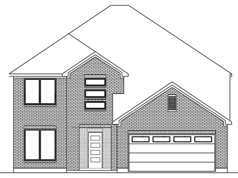 New construction Single-Family house The Haydock, 10807 Youngquist Drive, Mont Belvieu, TX 77535 - photo