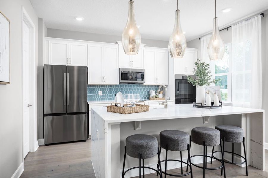 Kitchen | Newcastle | Harrell Oaks in Orlando, FL | Landsea Homes