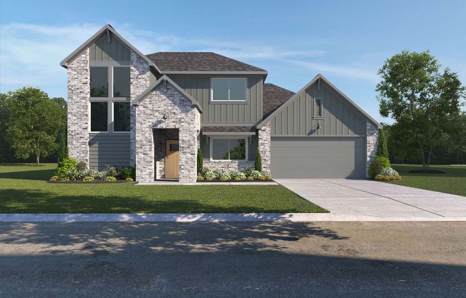 New construction Single-Family house Lancaster, 3211 Wickfield Pass Lane, League City, TX 77539 - photo