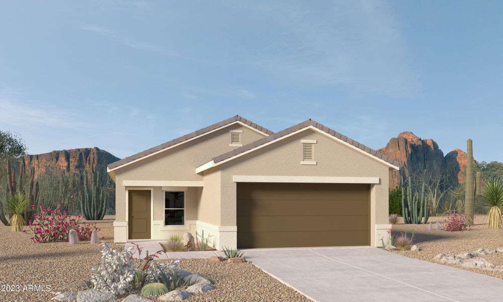 New construction Single-Family house 10234 S Corona Dr Avenue, Apache Junction, AZ 85120 Amber - photo