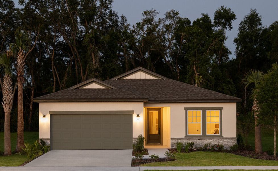 New construction Single-Family house Badland, 1609 Hill Park Drive, Deltona, FL 32725 - photo