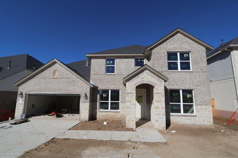 New construction Single-Family house 3833 Waxahachie Rd, Leander, TX 78641 Dickinson - photo