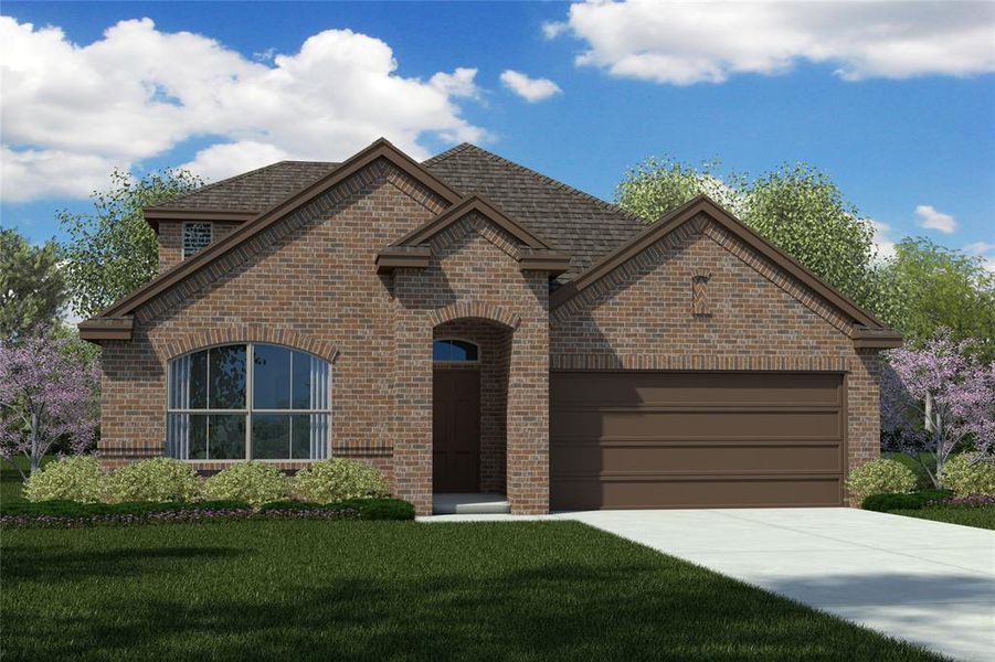 New construction Single-Family house 129 Texasage, Rhome, TX 76078 - photo
