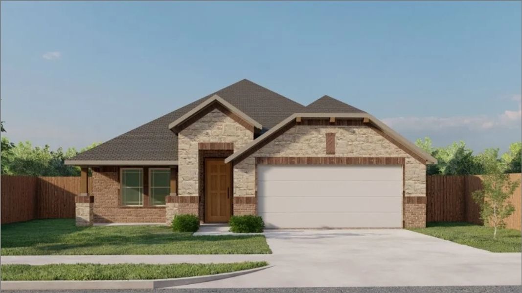New construction Single-Family house The Rose, 316 Tyler Street, Grandview, TX 76050 - photo