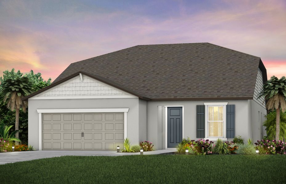 New construction Single-Family house Mainstay Grand, 2657 Blowing Breeze Ave, Kissimmee, FL 34744 - photo