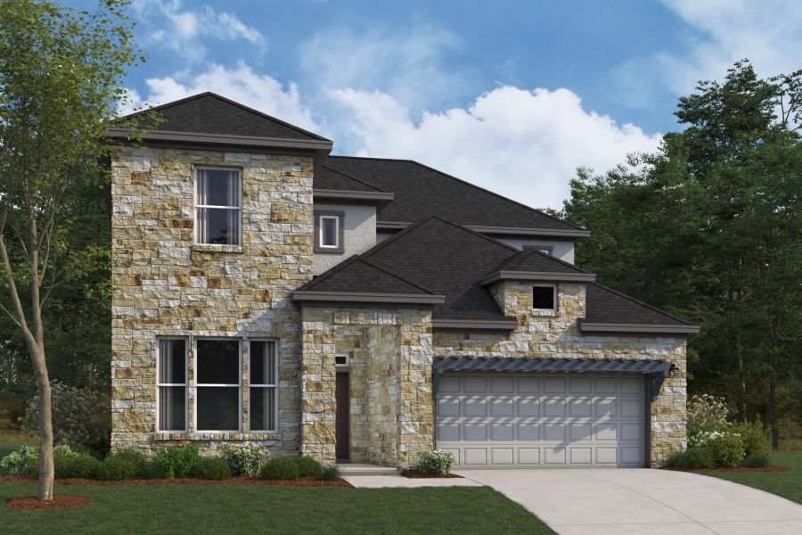 New construction Single-Family house 3620 Prosper Road, Leander, TX 78641 Balcones II- photo