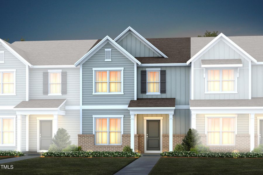 New construction Townhouse house 200 Abbots Mill Drive, Raleigh, NC 27603 Sedona- photo