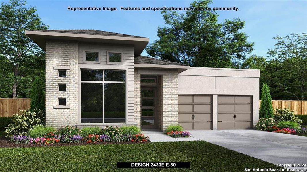 New construction Single-Family house 154 Besito, Boerne, TX 78006 Design 2433E- photo