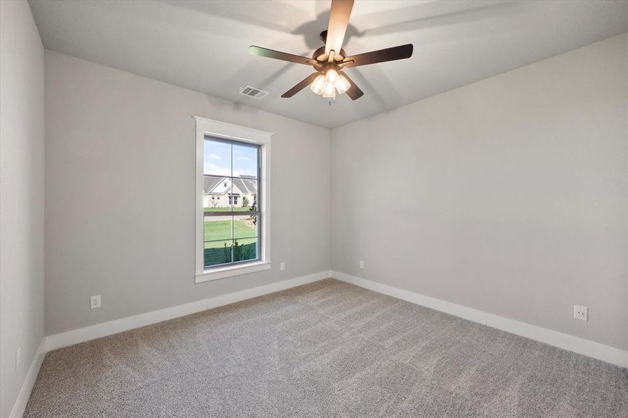 Bedroom 3 with walk in closet