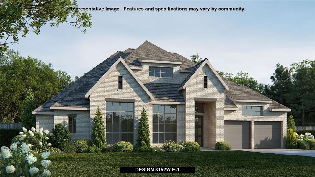 New construction Single-Family house Design 3152W, 23654 Savannah Sparrow Lane, Katy, TX 77493 - photo