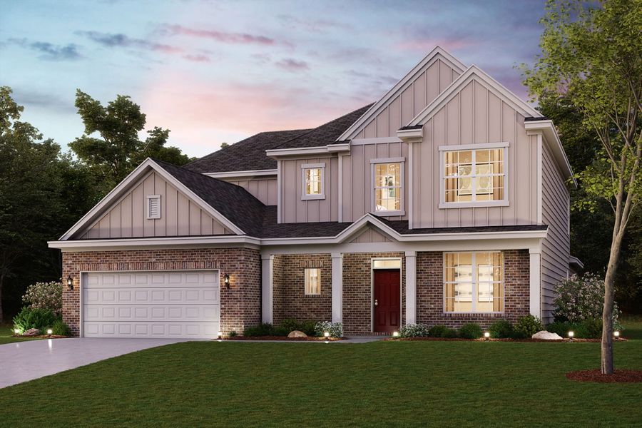New construction Single-Family house Hickory, 101 Carmichael Drive, Canton, GA 30115 - photo