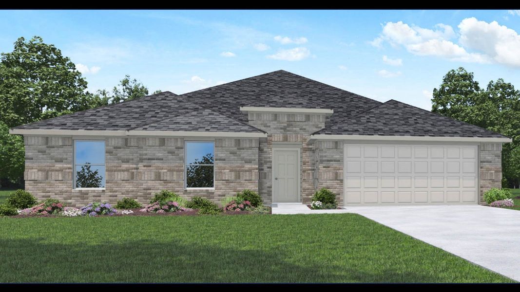 New construction Single-Family house 16129 William Ross Way, Conroe, TX 77303 Plan X50I- photo
