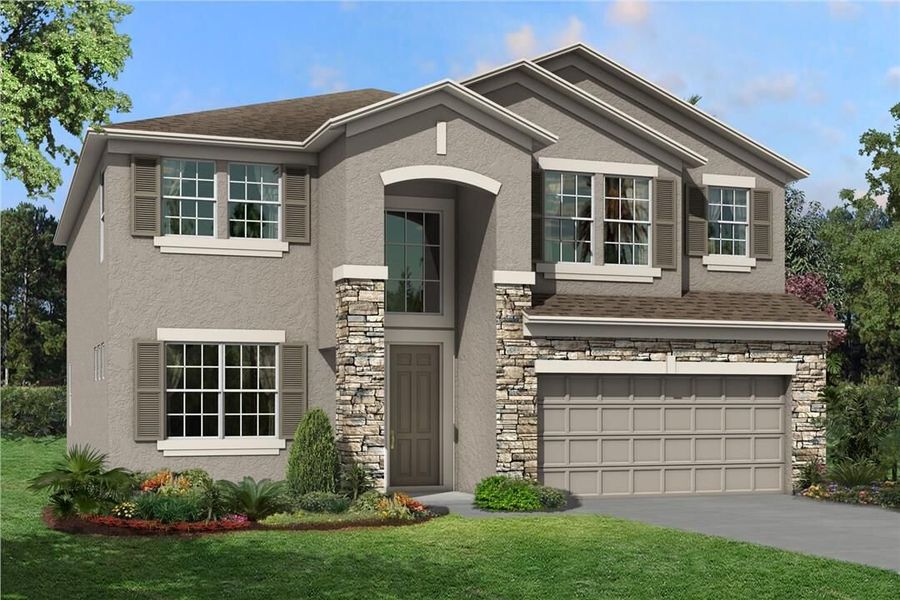 New construction Single-Family house 2936 Marine Grass Drive, Wimauma, FL 33598 Mira Lago- photo