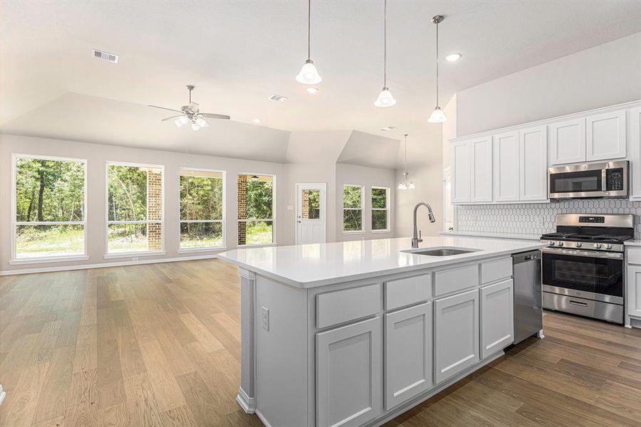 Gorgeous Brand New 1 Story Home!  Home will be completed approx 7/30/2024. Pictures are representation of the "Seabury" plan. Actual colors and selections may vary! Call today to preview your Dream Home!