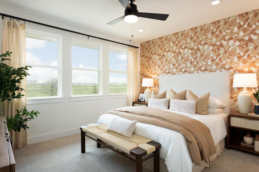 Primary Suite | Barnett at Avery Centre in Round Rock, TX by Landsea Homes