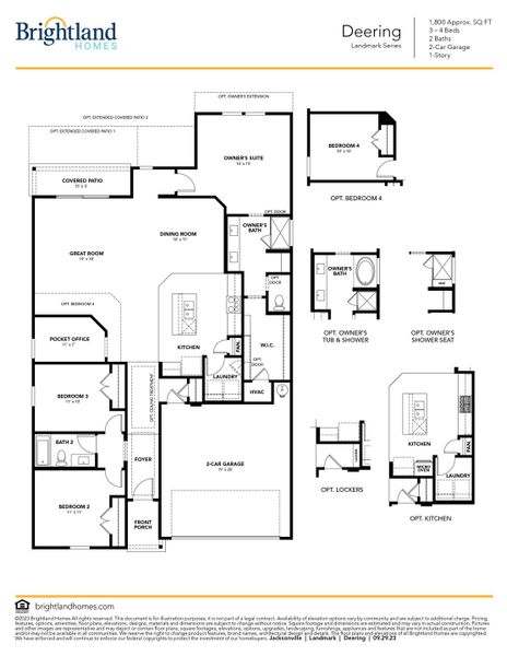 New construction Single-Family house Landmark Series - Deering, Palm Coast, FL 32137 - photo