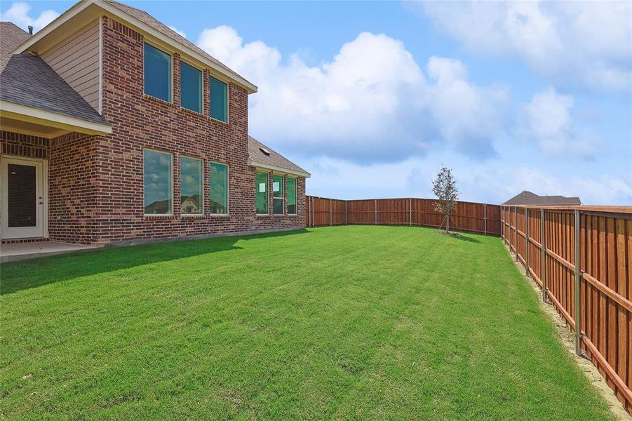 View of yard featuring a patio area