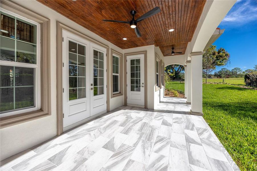 1st Floor Covered Patio