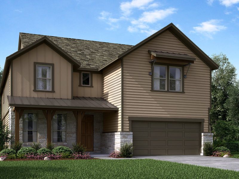 New construction Single-Family house The Cedar (4012), 29408 Frontier Way, San Antonio, TX 78260 - photo