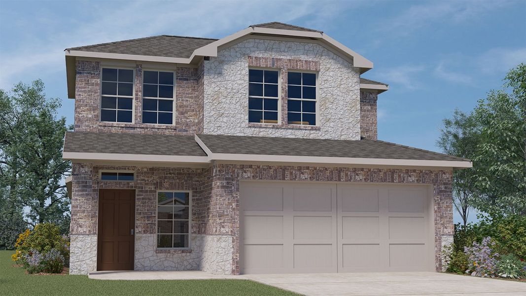 New construction Single-Family house X30F Florence, 720 Gallop Drive, Princeton, TX 75407 - photo