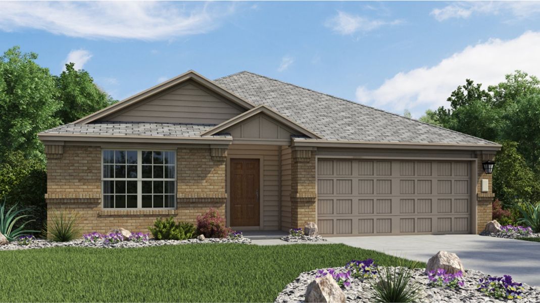 New construction Single-Family house Langley, 148 Cordova Crossing, Seguin, TX 78155 - photo