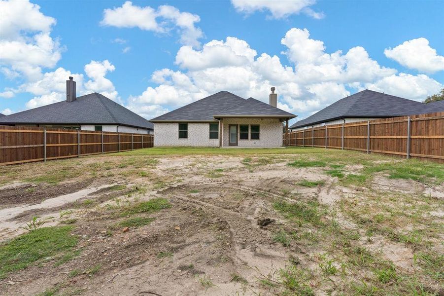 View of rear view of house