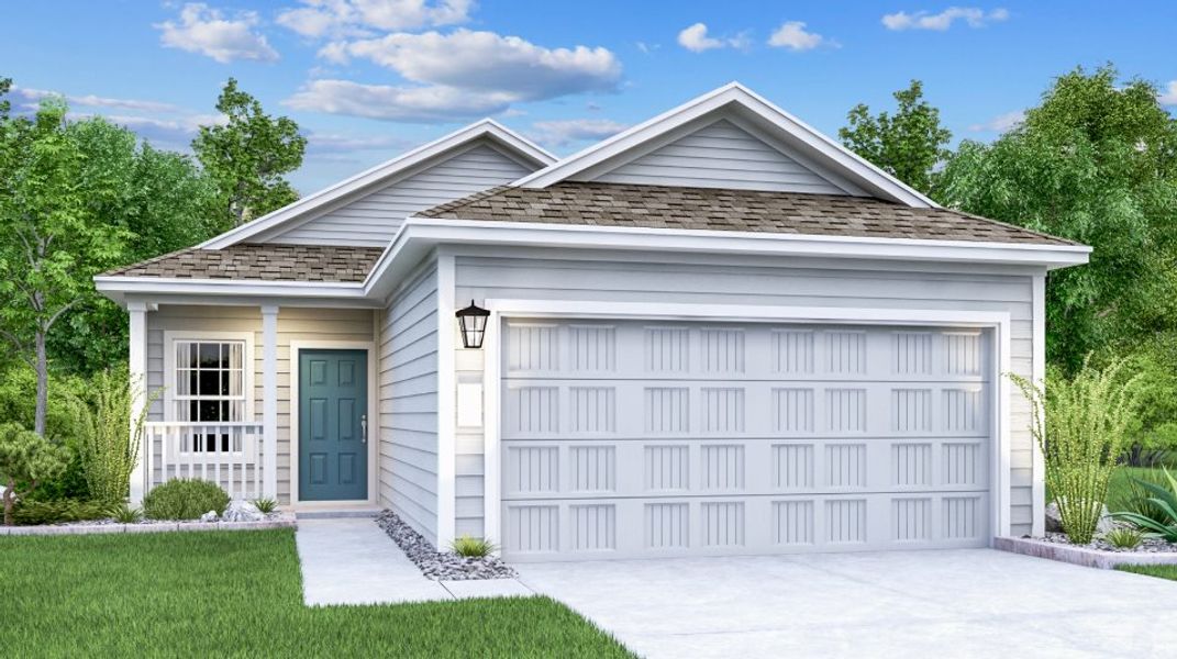 New construction Single-Family house 412 Black Buffalo Road, Bastrop, TX 78602 Rundle- photo