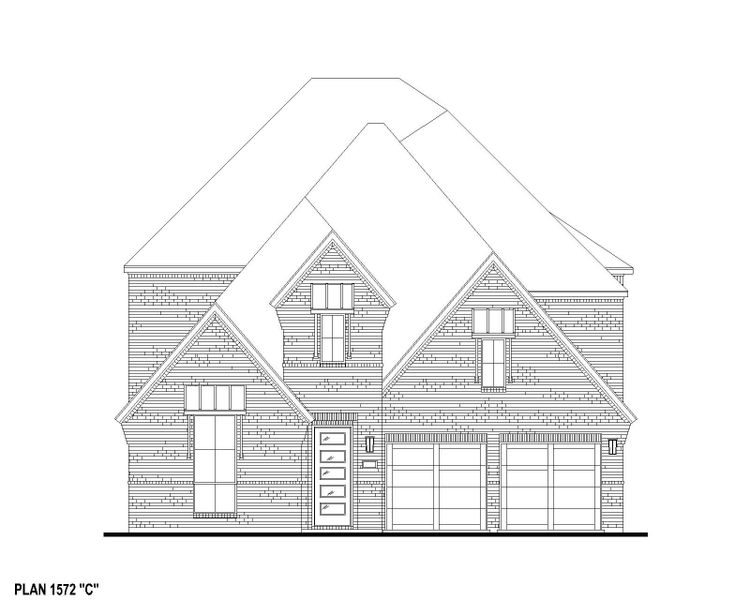 Plan 1572 Elevation C