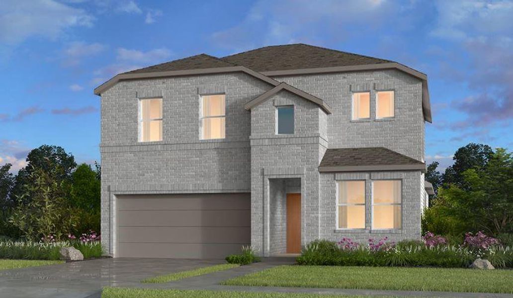 New construction Single-Family house 1714 Arroyo Road, Crandall, TX 75114 Verbena- photo
