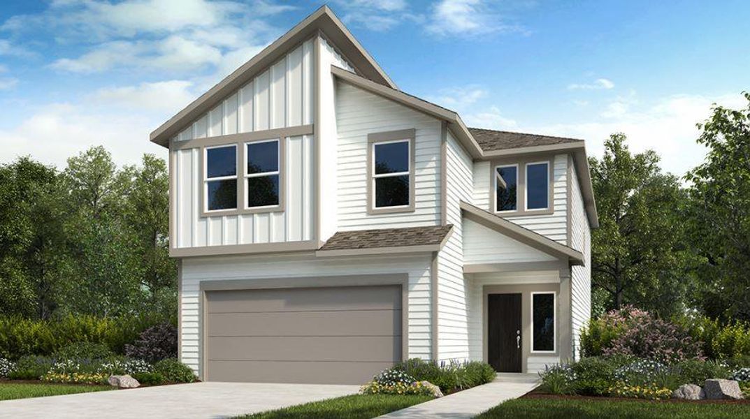 New construction Single-Family house 1604 Iberville Dr, Unit 7, Pflugerville, TX 78660 Cadence- photo
