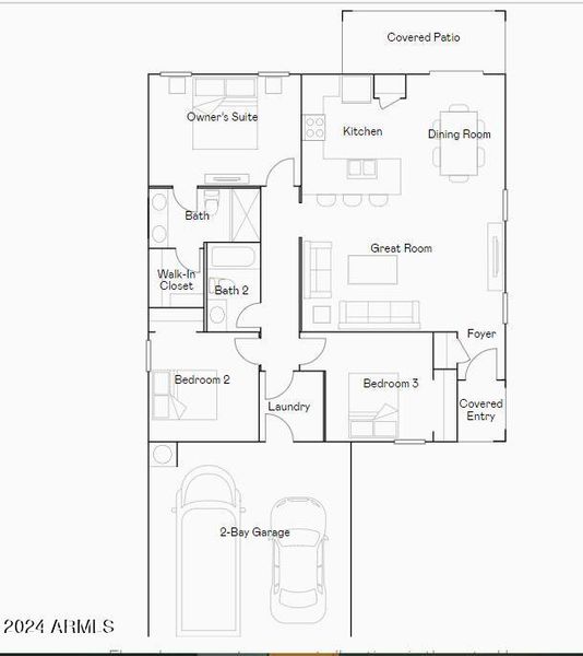 New construction Single-Family house 4302 East Haley Drive, San Tan Valley, AZ 85140 Jerome Plan 3556- photo