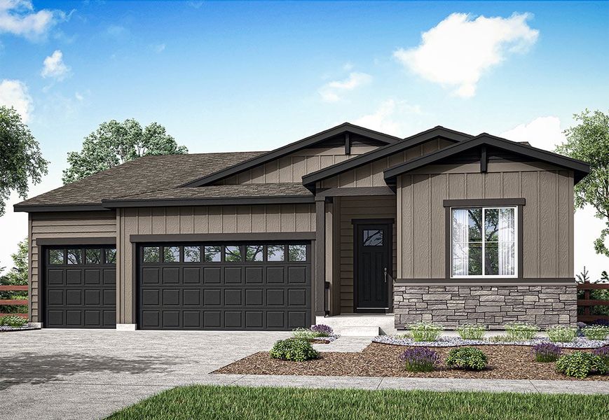 New construction Single-Family house Plan 5012, 3401 N Haleyville Ct, Aurora, CO 80019 - photo