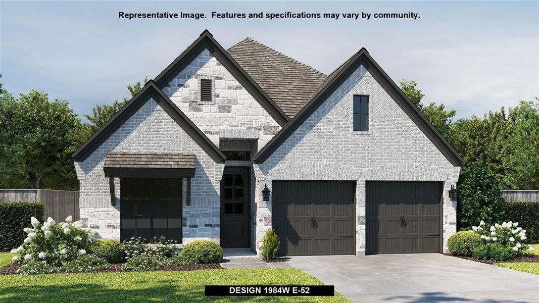New construction Single-Family house 407 Mulberry Creek Street, Conroe, TX 77304 Design 1984W- photo