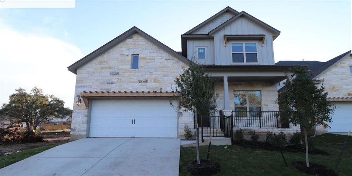 New construction Single-Family house 111 Apple Blossom Ln, Georgetown, TX 78628 Franklin II- photo