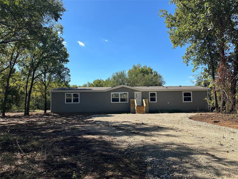 View of manufactured / mobile home