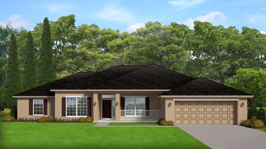 New construction Single-Family house 2240, 8636 Southeast 164th Place, Summerfield, FL 34491 - photo