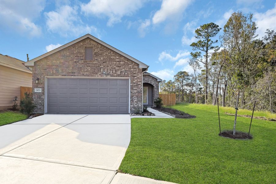 New construction Single-Family house Floor Plan 1243, 24705 Sonora Crescent Circle, Huffman, TX 77336 - photo