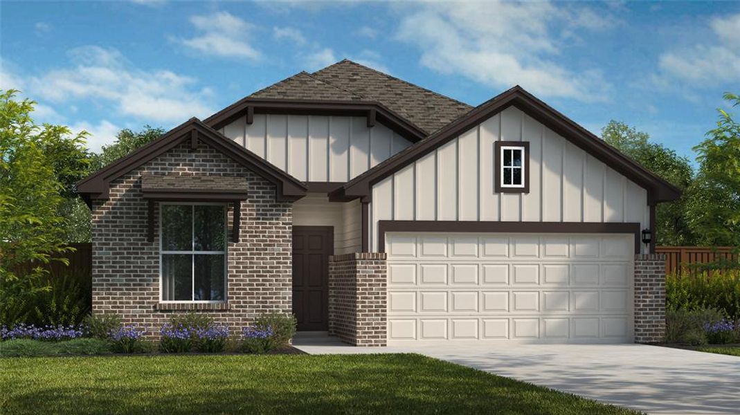 New construction Single-Family house 1591 Estelea Grv, New Braunfels, TX 78130 Lanport- photo