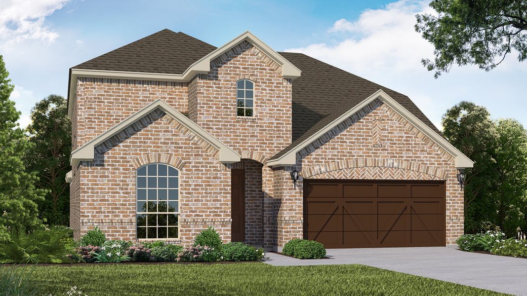 New construction Single-Family house Plan 1525, 121 Shoreview Drive, Rhome, TX 76078 - photo