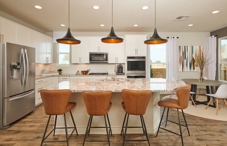 Spacious Eat-In Kitchen