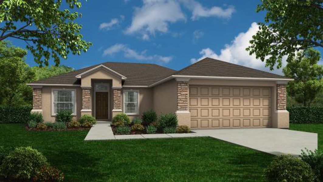 New construction Single-Family house Covington, 4857 Drake Avenue, Lakeland, FL 33811 - photo