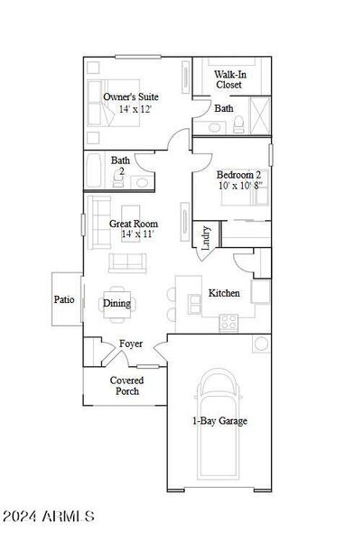 New construction Single-Family house 11993 E Sunflower Lane, Florence, AZ 85132 - photo