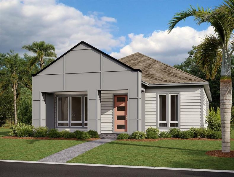 New construction Single-Family house 6550 Rover Way, Saint Cloud, FL 34771 Brigham Homeplan- photo