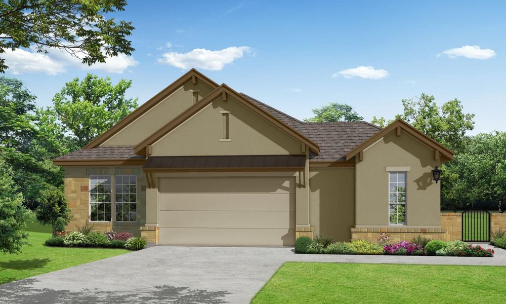 New construction Single-Family house Barletta, 23210 Inspirada, San Antonio, TX 78261 - photo