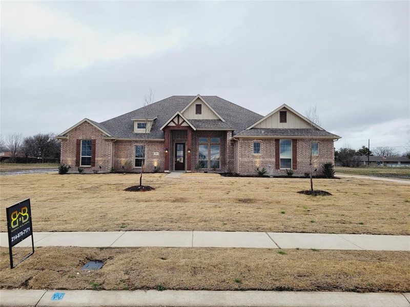 New construction Single-Family house 583 Crystal Lake Lane, Red Oak, TX 75154 - photo