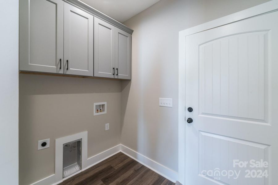 Laundry Room: ALL Pics are of Previous Builds and are For Visual Purposes Only. We have built this plan with many different added upgrades and add-on finishes for the Exterior and Interior. Final Price TBD based on the added cost of buyers' selected upgrades and finishes.