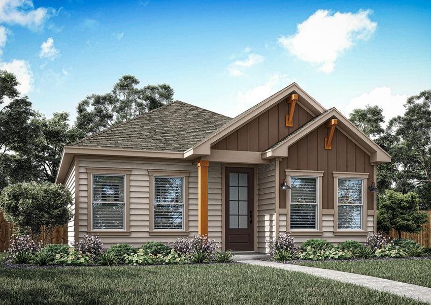 New construction Single-Family house Arc, 9520 Petrichor Boulevard, Manor, TX 78653 - photo