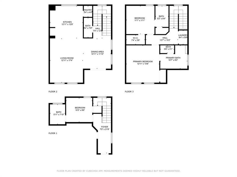 Digital floor plan